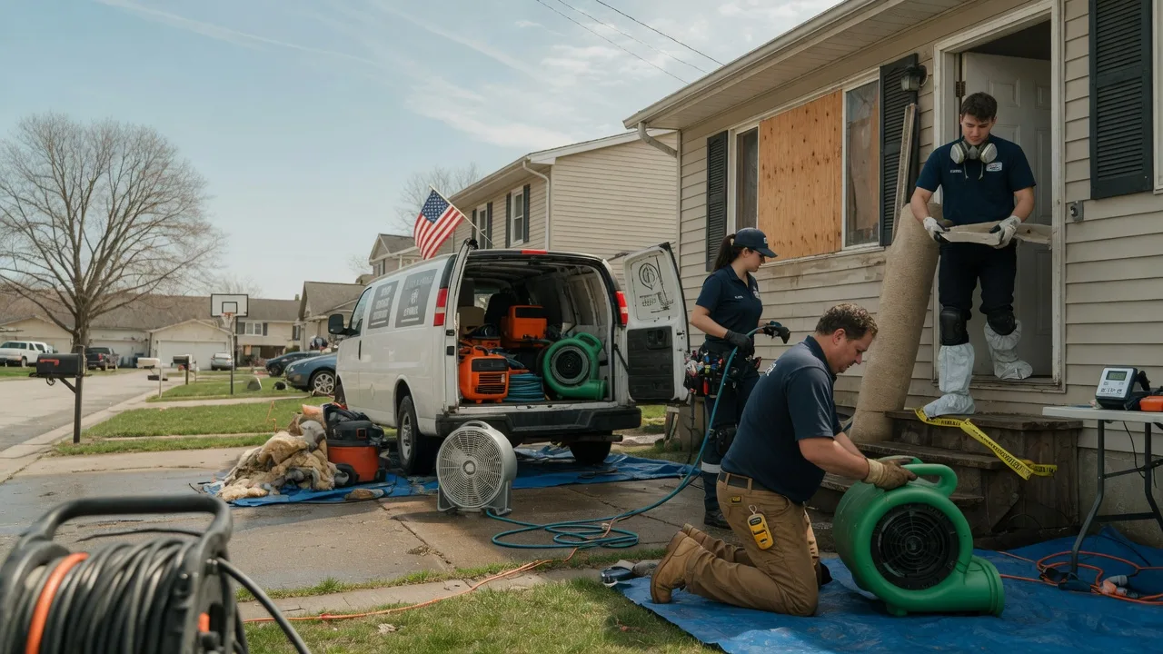 Water Damage Restoration in Brooks, ME near me
